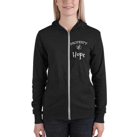 "Together is our favorite place" Unisex zip hoodie #216