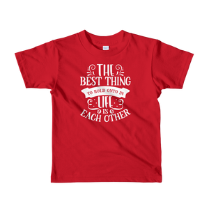 "The best thing" Short sleeve kids t-shirt #155
