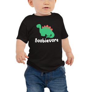 "Boobievore" Baby Jersey Short Sleeve Tee #113