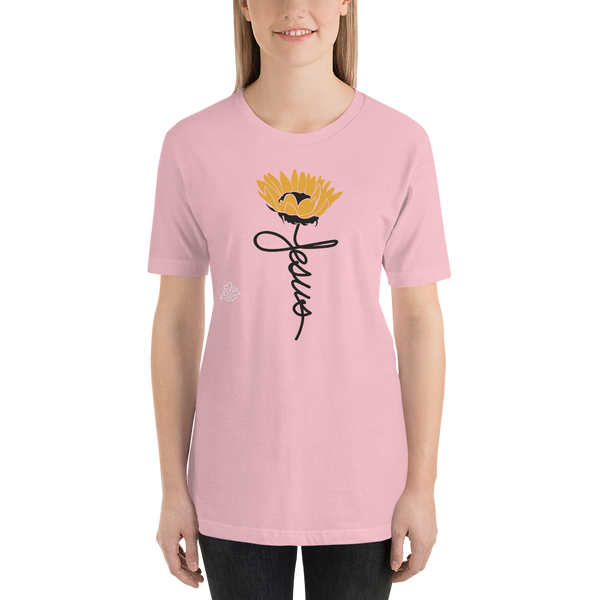 "Jesus flower" Bella Canvas Short-Sleeve Unisex T-Shirt