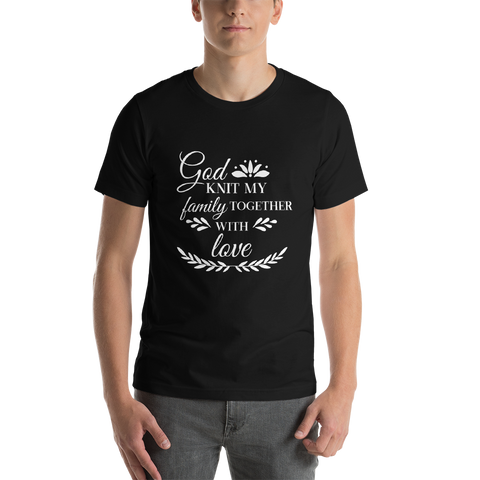"God knit my family" Short-Sleeve Unisex T-Shirt #177