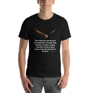 "Fly like an Eagle" Short-Sleeve Unisex T-Shirt #258