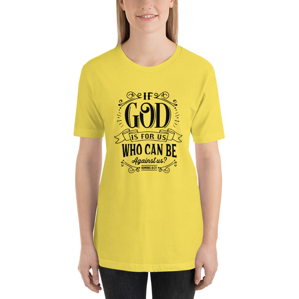 "God is for us" Short-Sleeve Unisex T-Shirt#183
