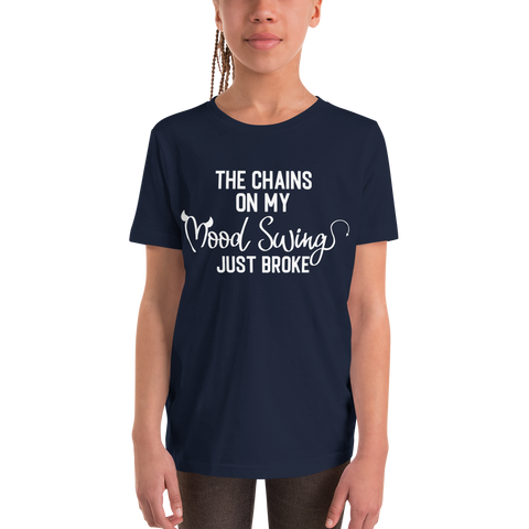 "The chains on my mood swing" Youth Short Sleeve T-Shirt #236