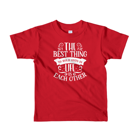 "The best thing" Short sleeve kids t-shirt #155