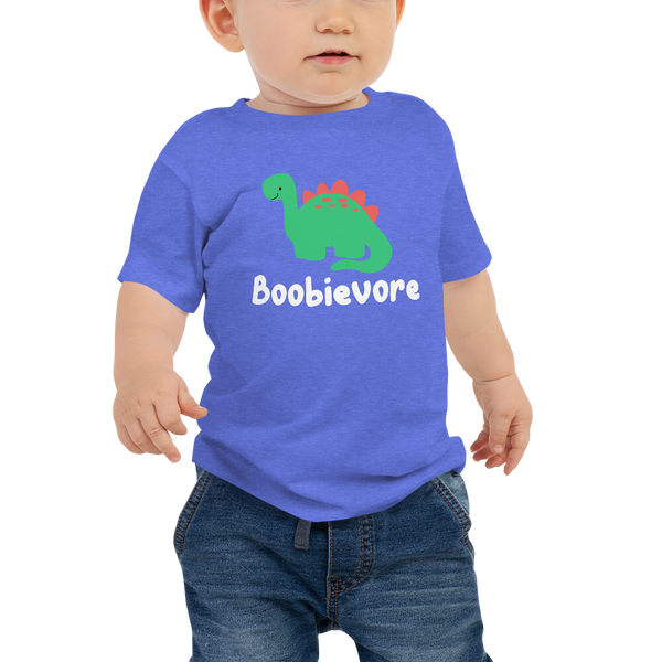 "Boobievore" Baby Jersey Short Sleeve Tee #113